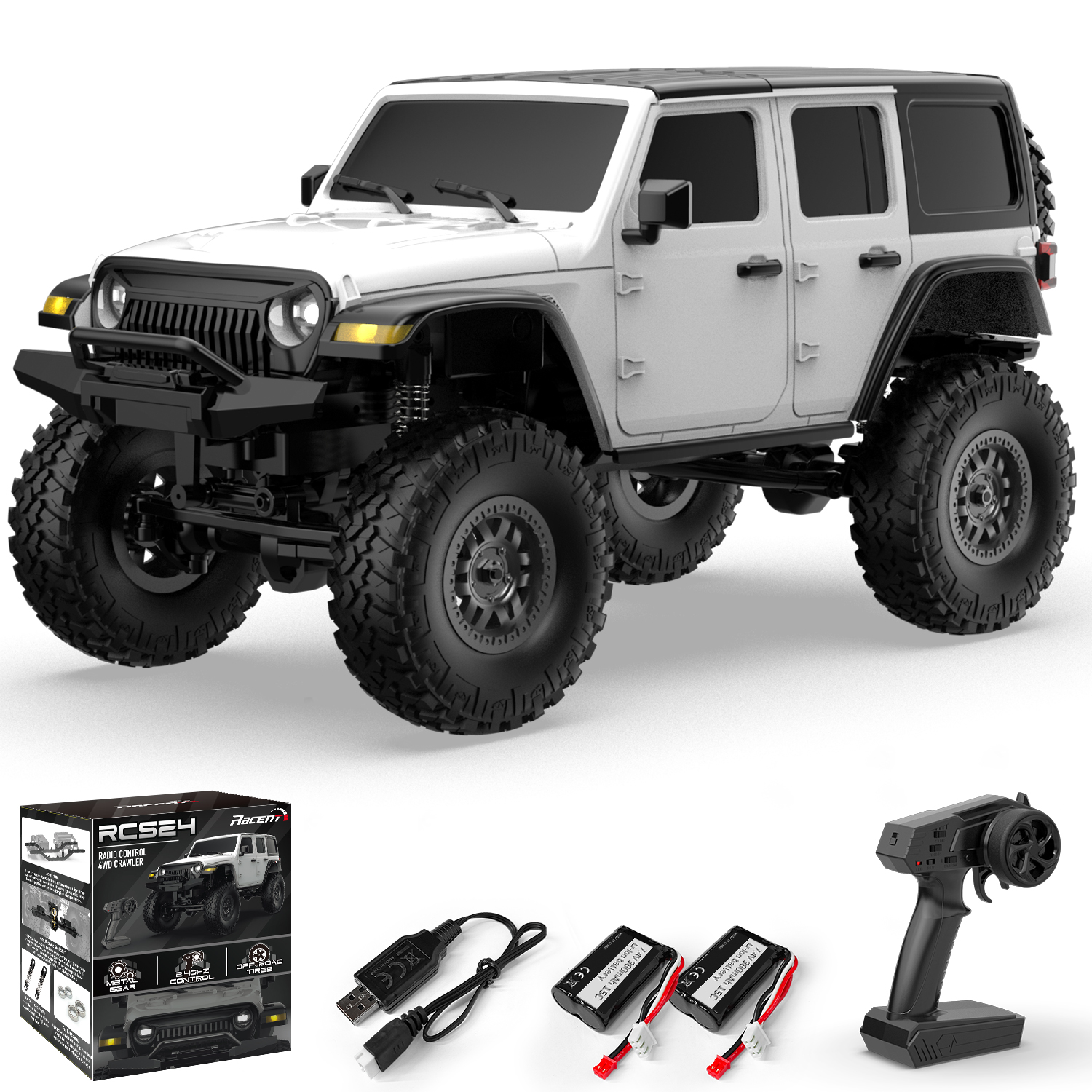 Rc Hobby Pro - RACENT 1/24 Hobby-Grade RC Rock Crawler