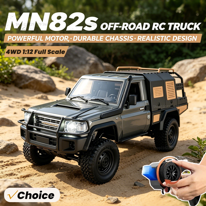 Rc Hobby Pro - 1:12 MN82S 4WD RC Offroad Pickup