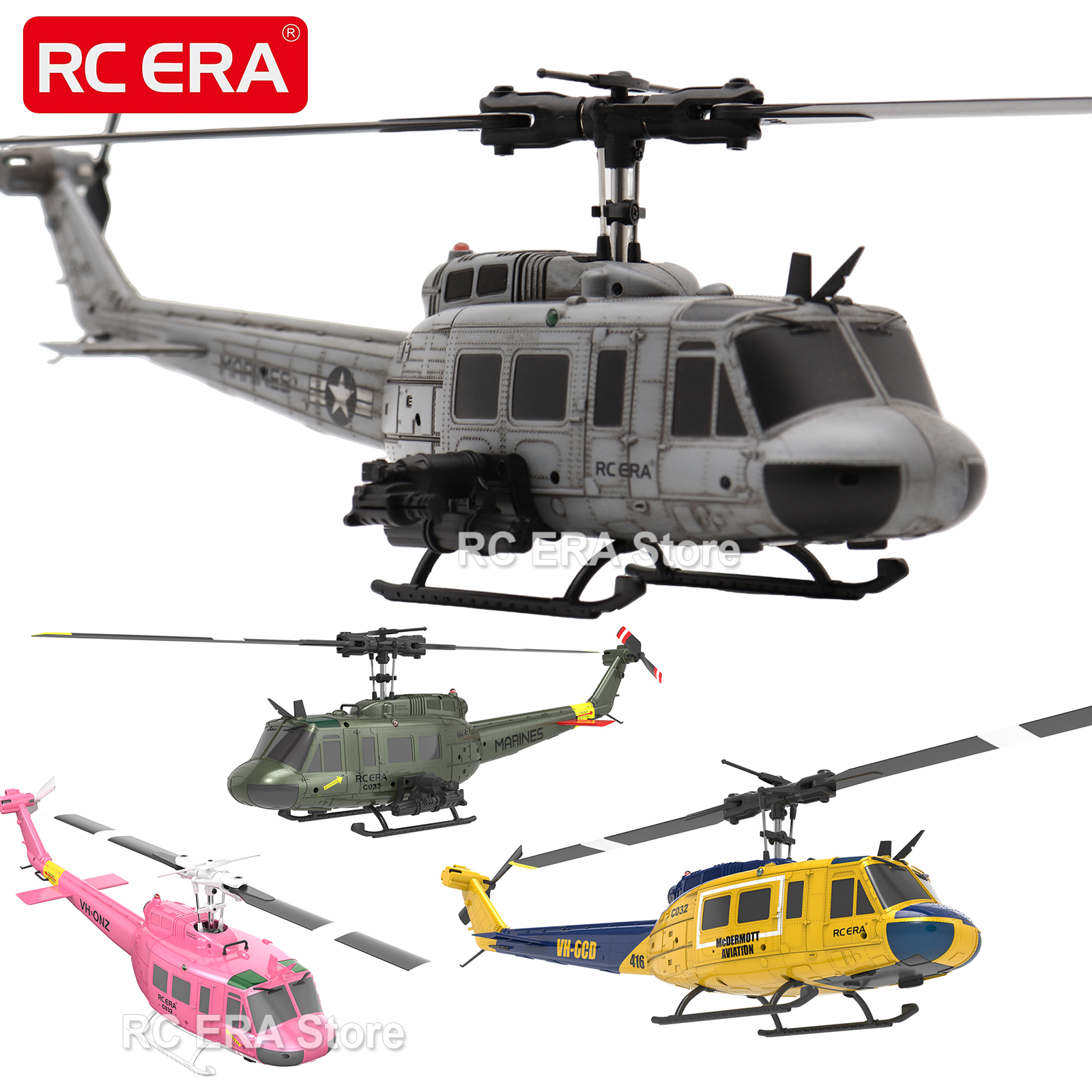 RC ERA C032 UH1 Huey Weathered - Rc Helicopter Hobby Grade recensione e prezzo