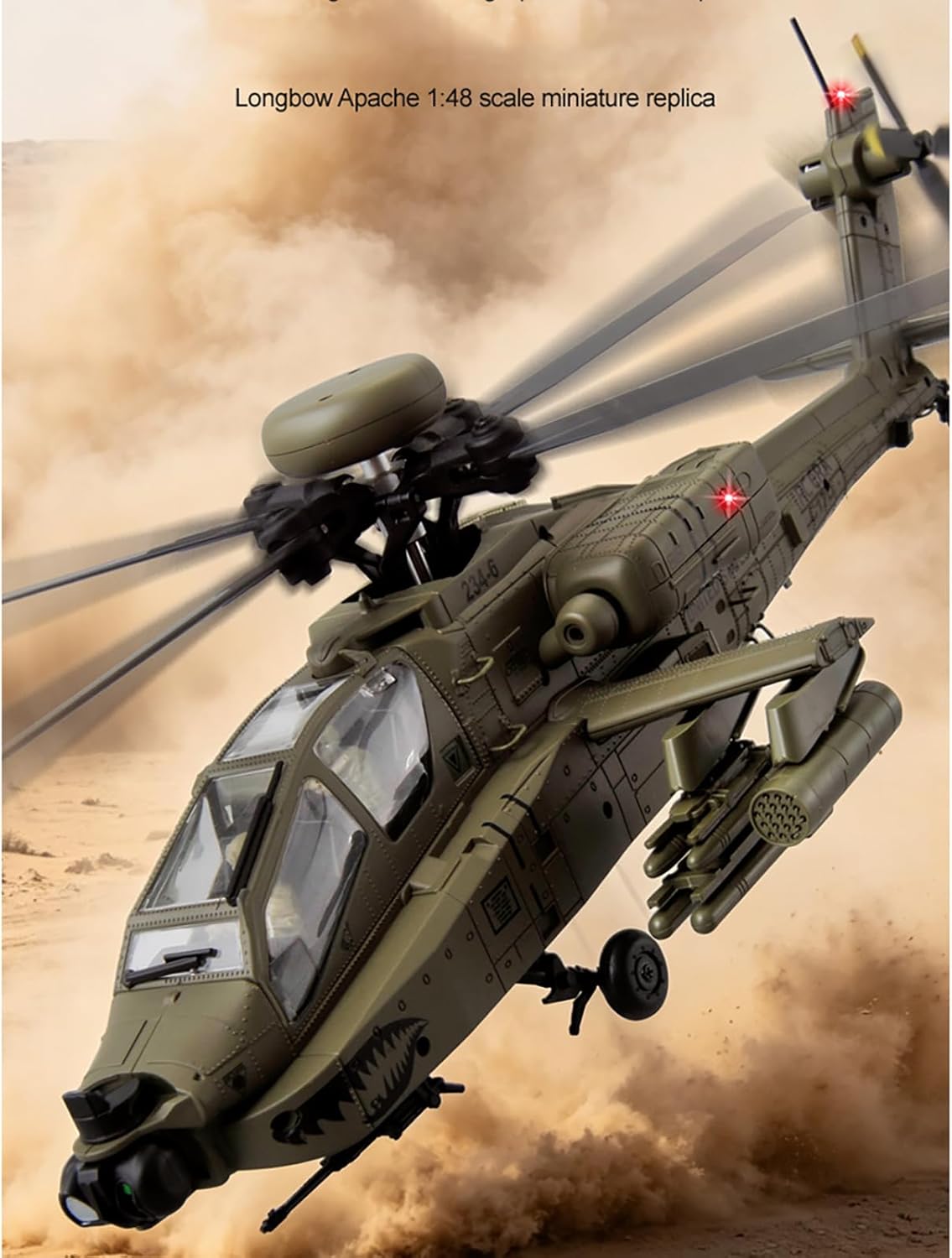 310MM 6CH C170 AH-64D Remote C - Rc Helicopter Hobby Grade recensione e prezzo