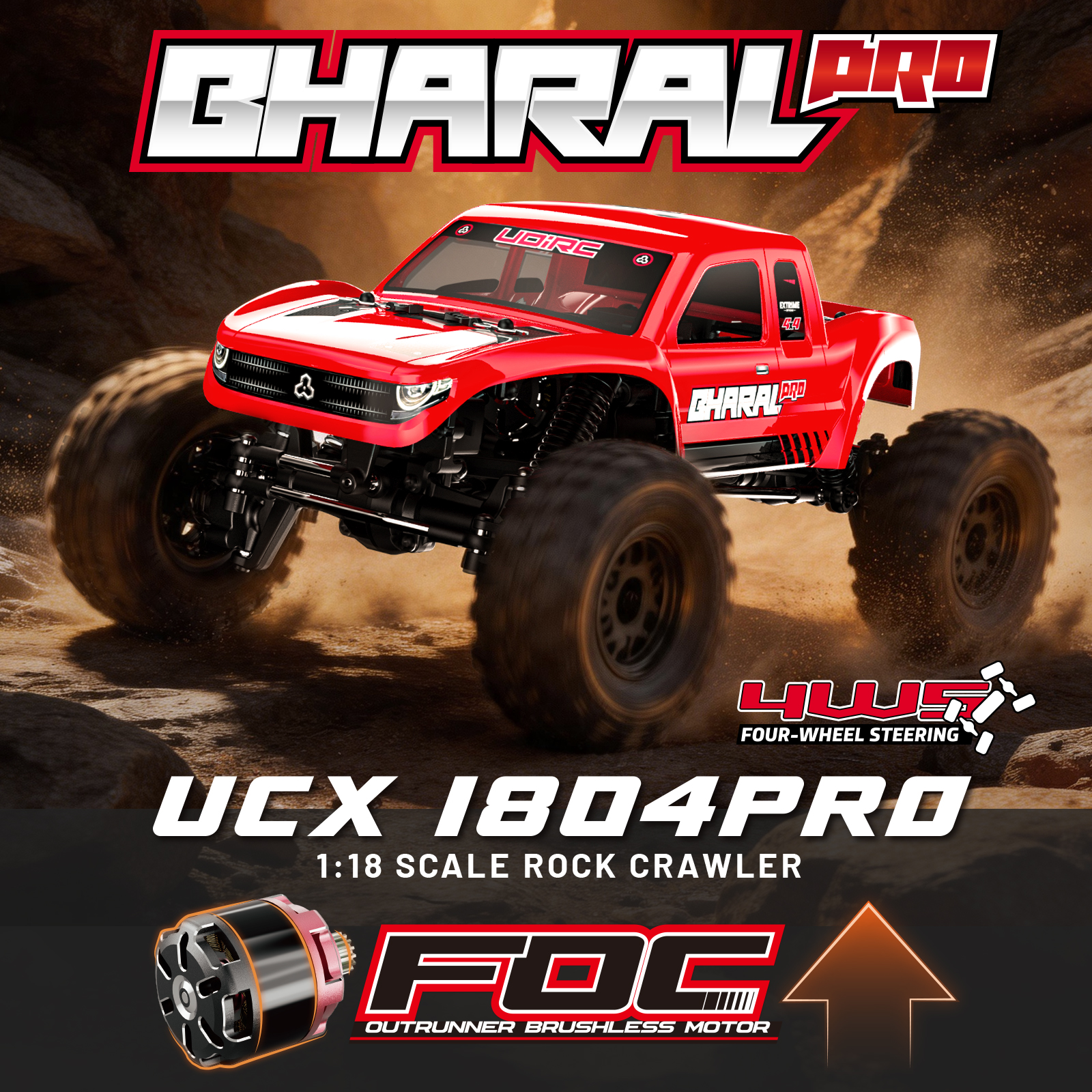 UDIRC UCX1804PRO 1:18 Scale RC - Rc Hobby Pro recensione e prezzo