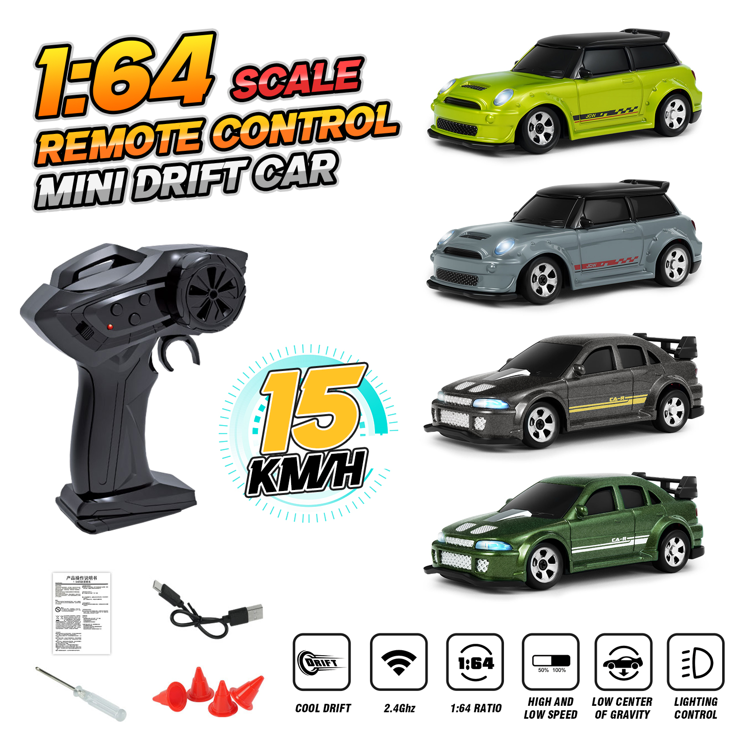 1:64 Desktop four-wheel drive  - Rc Hobbyking Shop recensione e prezzo