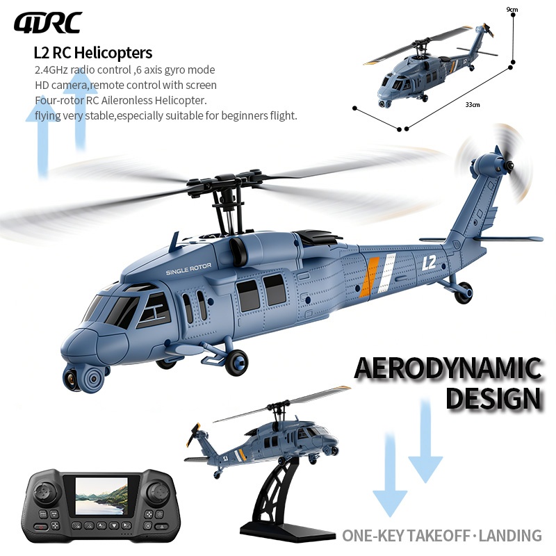 4DRC New L2 8K HD Camera RC He - Rc Helicopter Hobby Grade recensione e prezzo