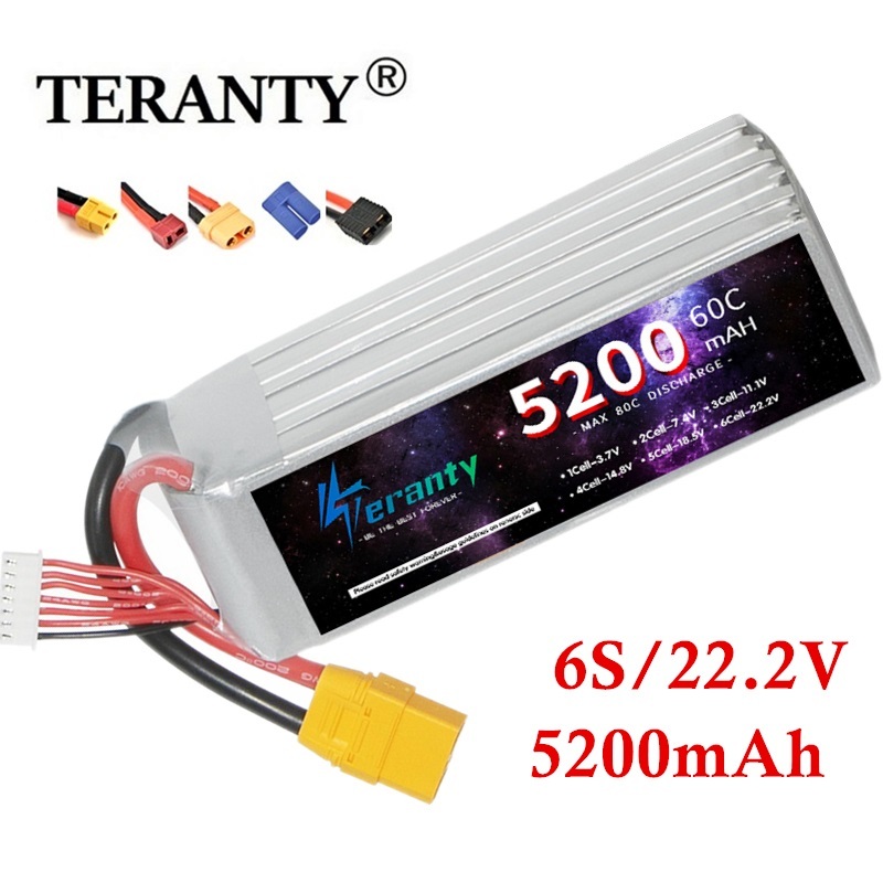 TERANTY 6S 5200mAh Lipo Batter - Rc Hobby Boat recensione e prezzo