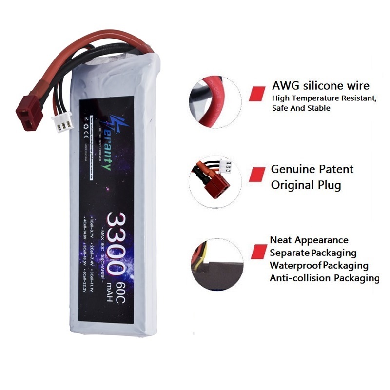 2S 7.4V LiPo Battery 3300mAh 6 - Rc Hobby Boat recensione e prezzo