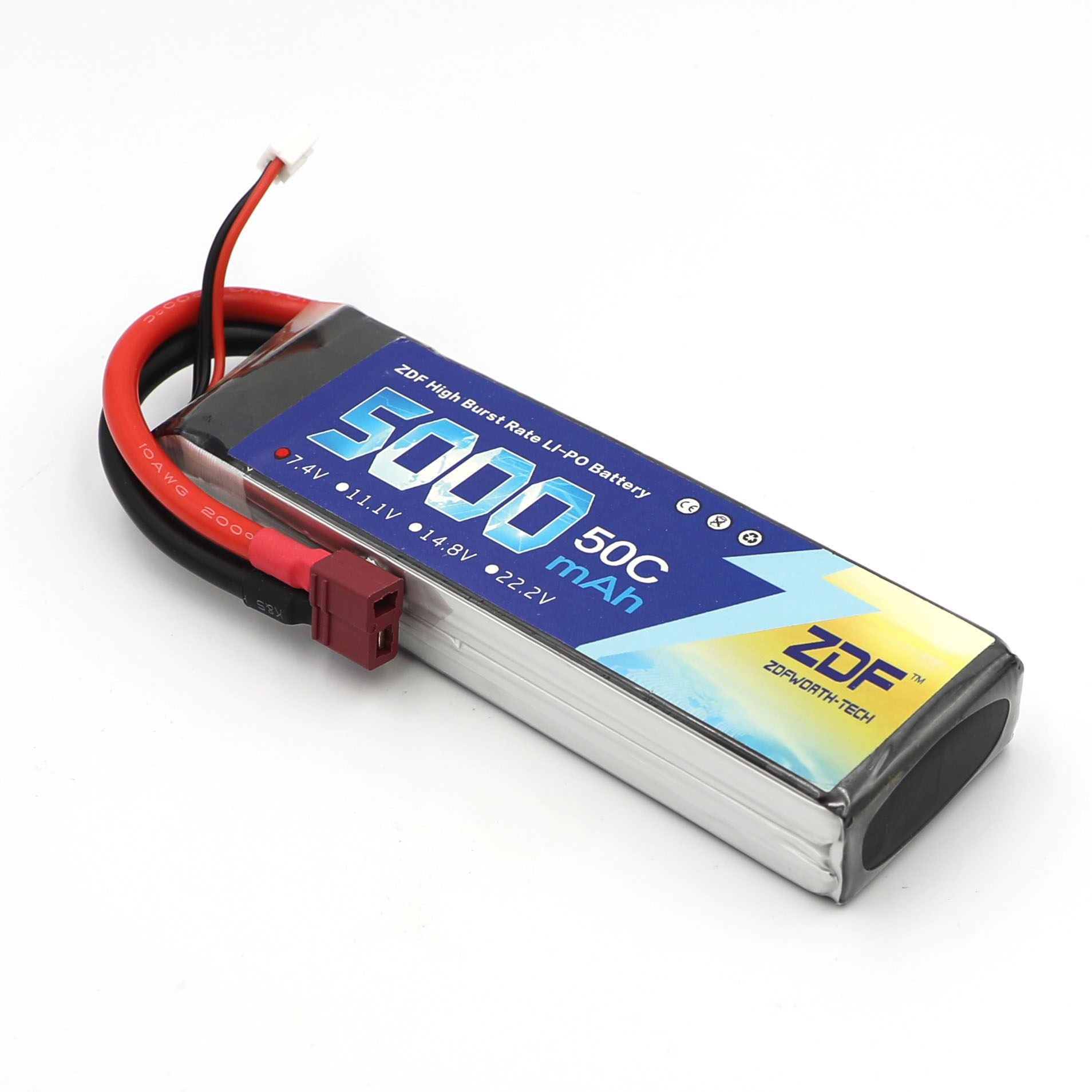 ZDF RC Lipo Battery 7.4V 5000m - Rc Remo Hobby recensione e prezzo
