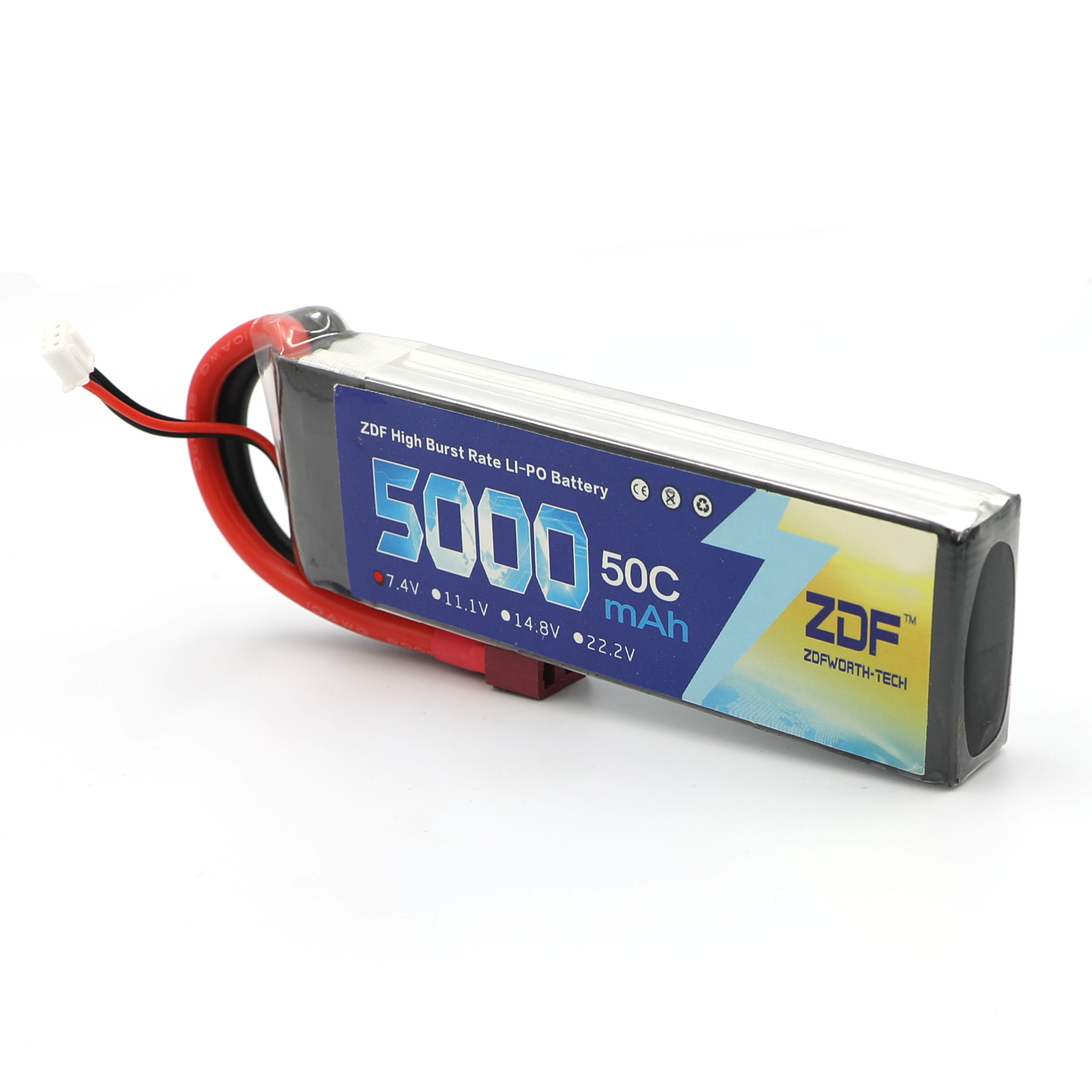ZDF RC Lipo Battery 7.4V 5000m - Rc Remo Hobby recensione e prezzo