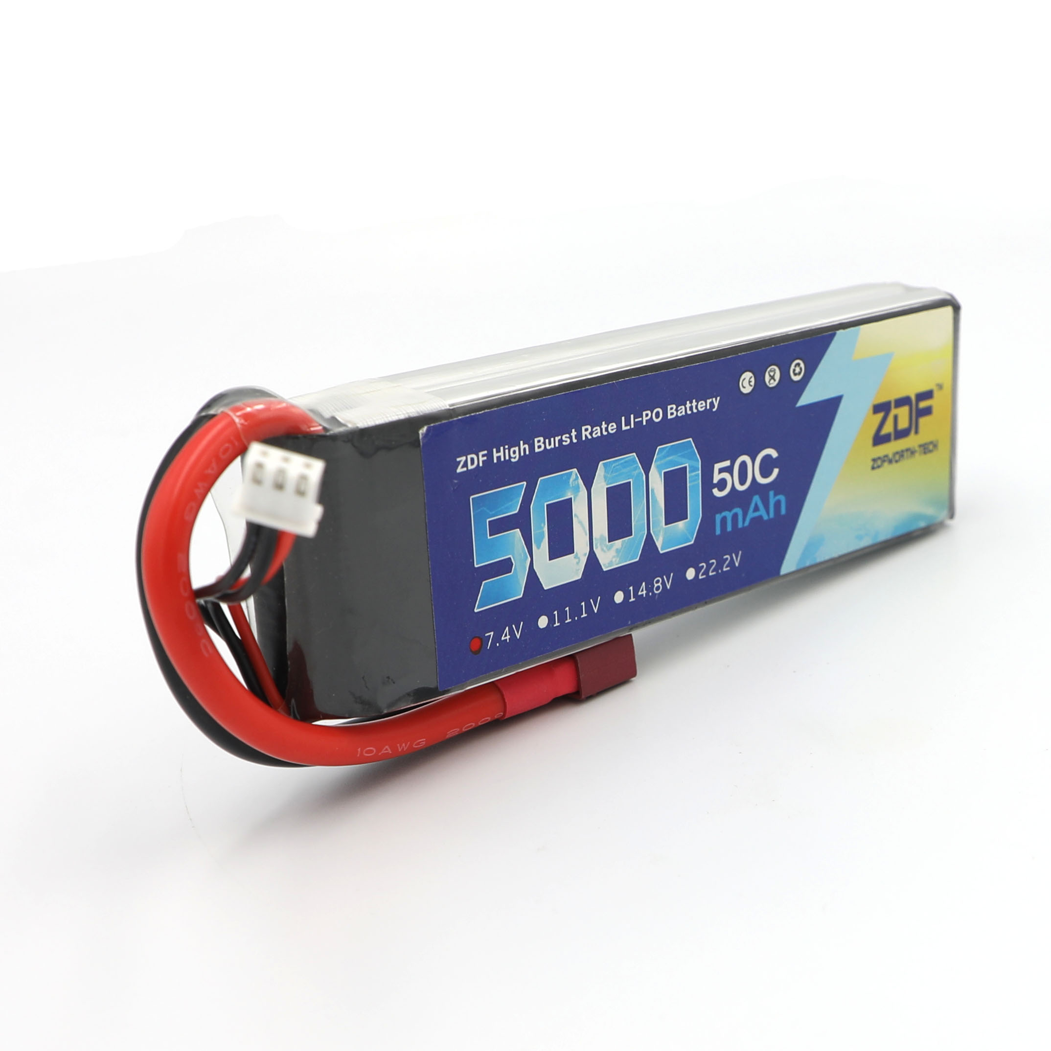 ZDF RC Lipo Battery 7.4V 5000m - Rc Remo Hobby recensione e prezzo