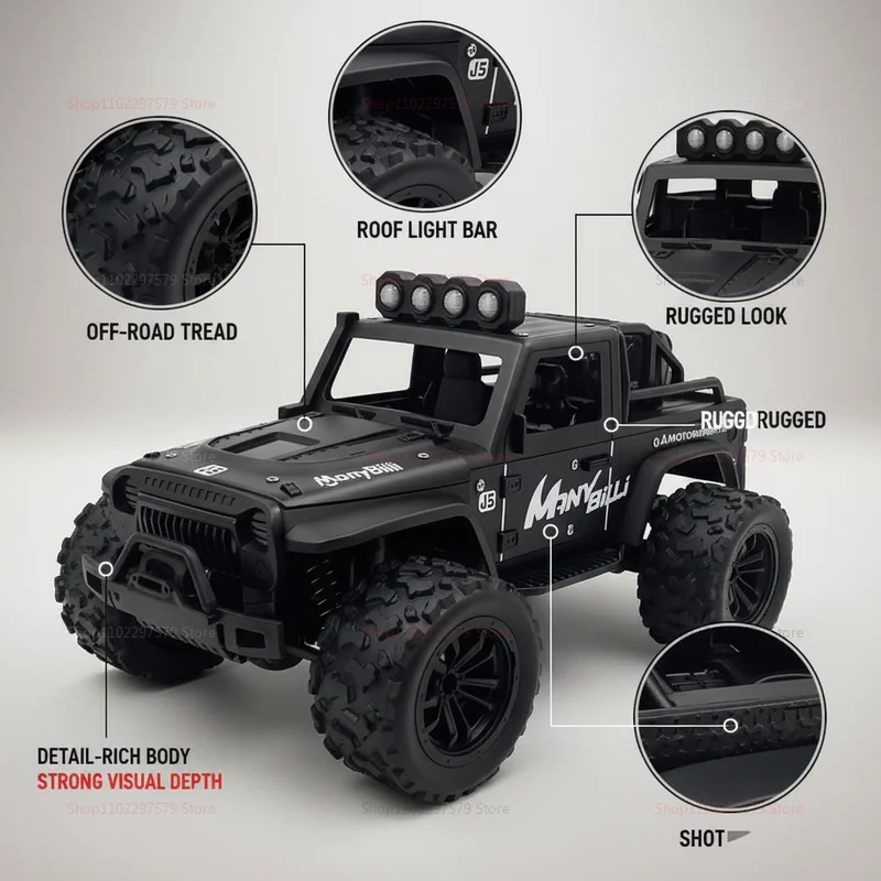 NEW 1/16 Scale Off Road RC Tru - Rc Hobby Pro recensione e prezzo