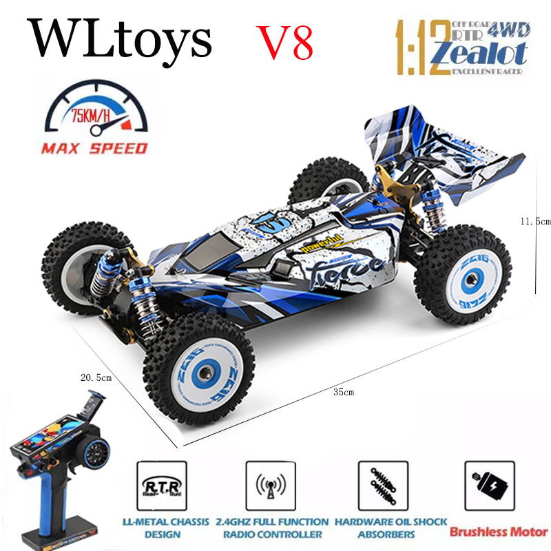 WLtoys 124017 124007 75KM/H  R - Rc Hobby Pro recensione e prezzo
