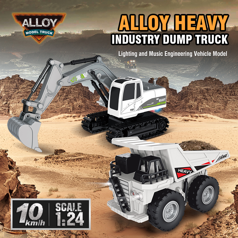 11Ch Alloy Rc Excavator 1:24 R - Rc Hobbyking Shop recensione e prezzo