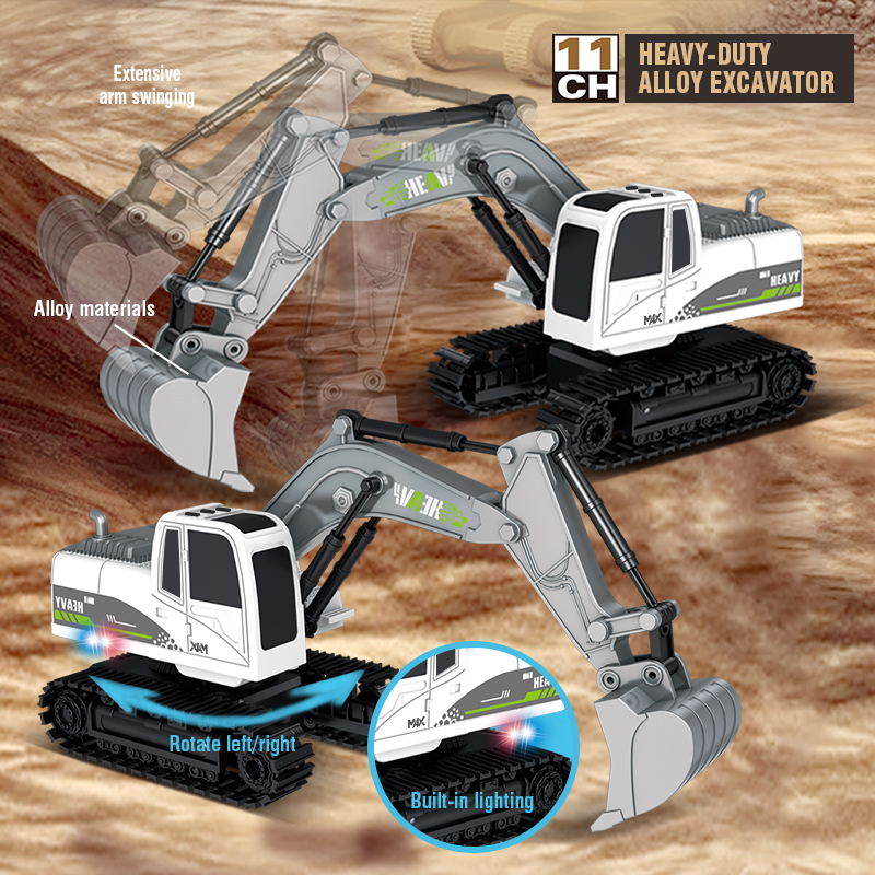 11Ch Alloy Rc Excavator 1:24 R - Rc Hobbyking Shop recensione e prezzo
