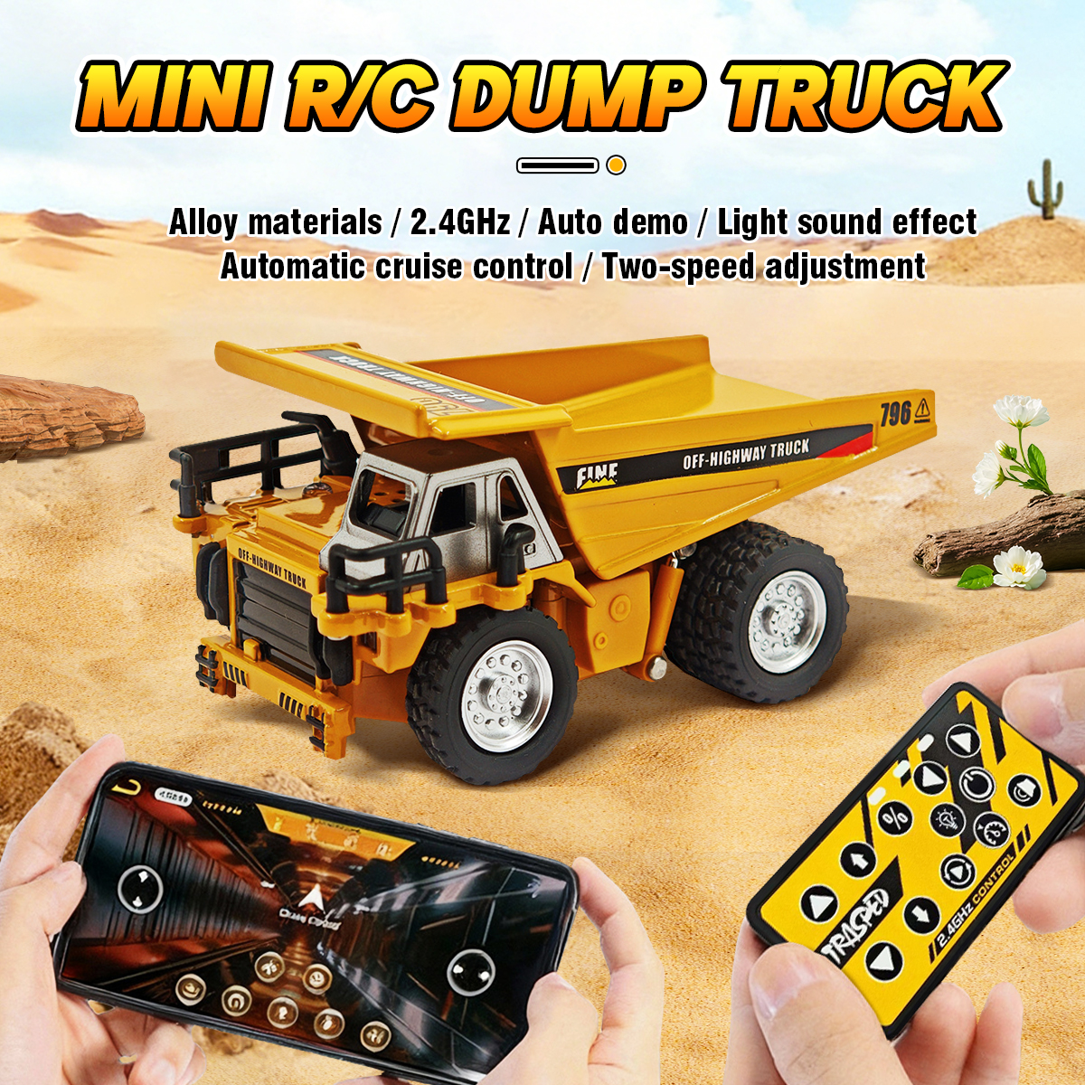 1:64 4Wd Desktop Rc Car Alloy  - Rc Hobbyking Shop recensione e prezzo