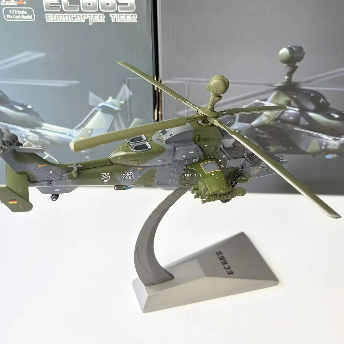 1/72 Scale Eurocopter EC665 Ti - Rc Helicopter Hobby Grade recensione e prezzo