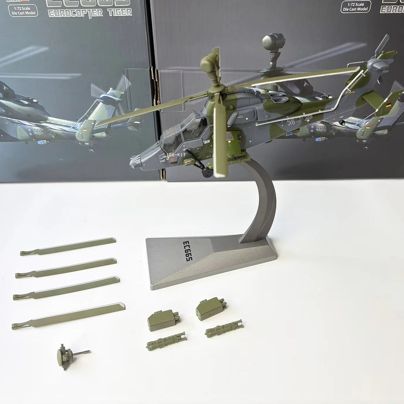 1/72 Scale Eurocopter EC665 Ti - Rc Helicopter Hobby Grade recensione e prezzo
