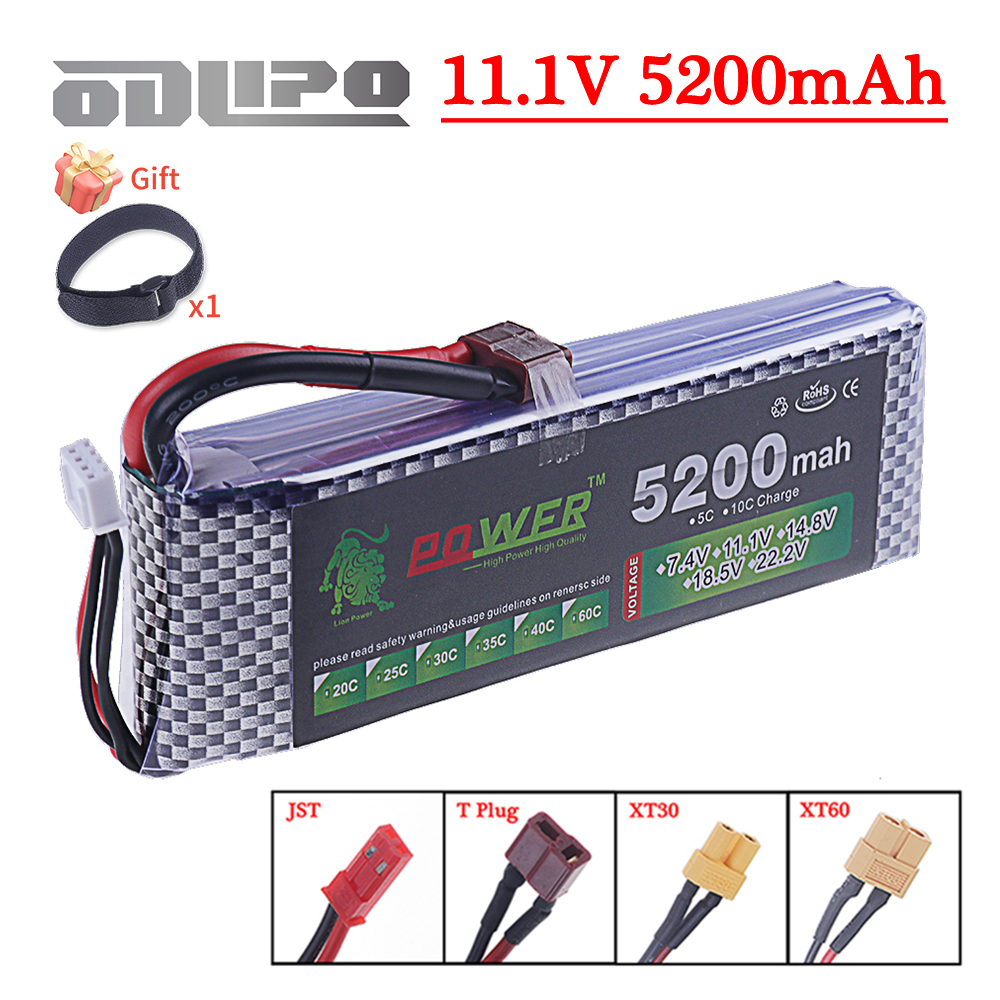 3S Lipo Battery 11.1V 5200mah  - Rc Hobby Boat recensione e prezzo