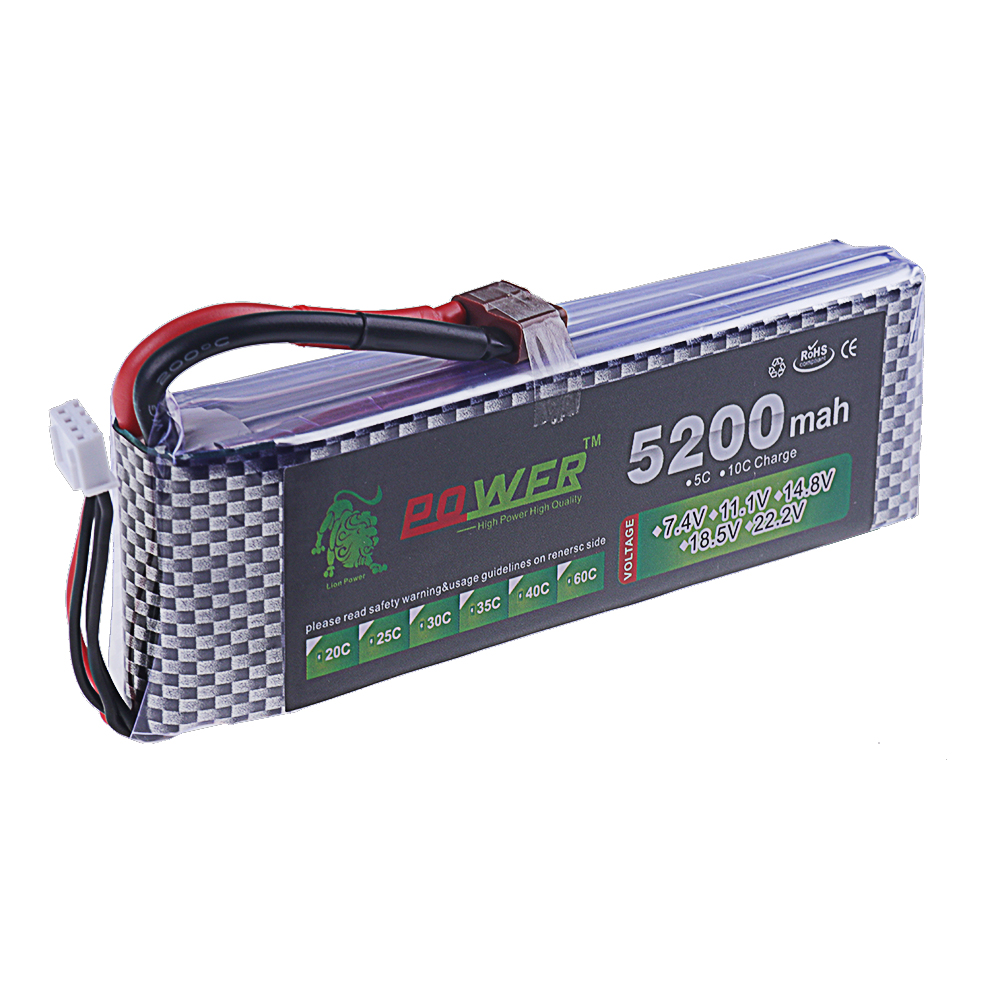 3S Lipo Battery 11.1V 5200mah  - Rc Hobby Boat recensione e prezzo