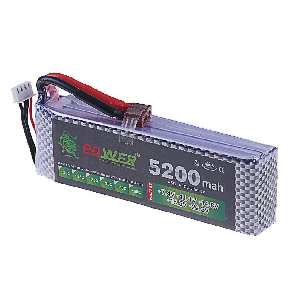 3S Lipo Battery 11.1V 5200mah  - Rc Hobby Boat recensione e prezzo